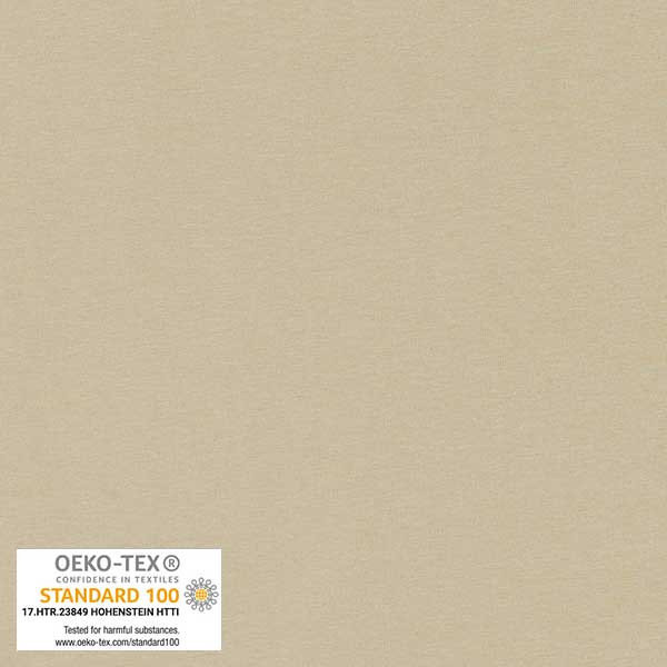 Jersey "Avalana" Solid beige,  Oeko-tex Standard 100     