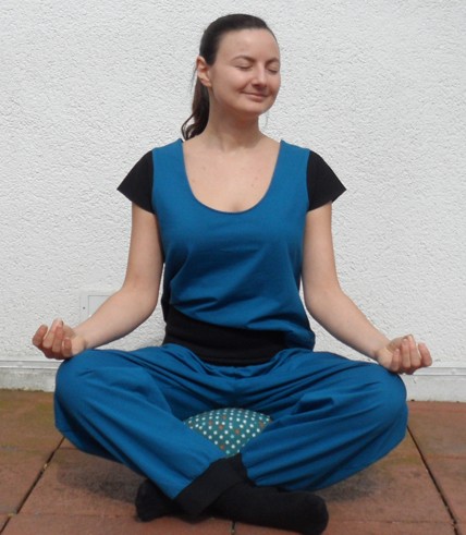 Yoga-/Meditationskissen, Schnitt und Anleitung